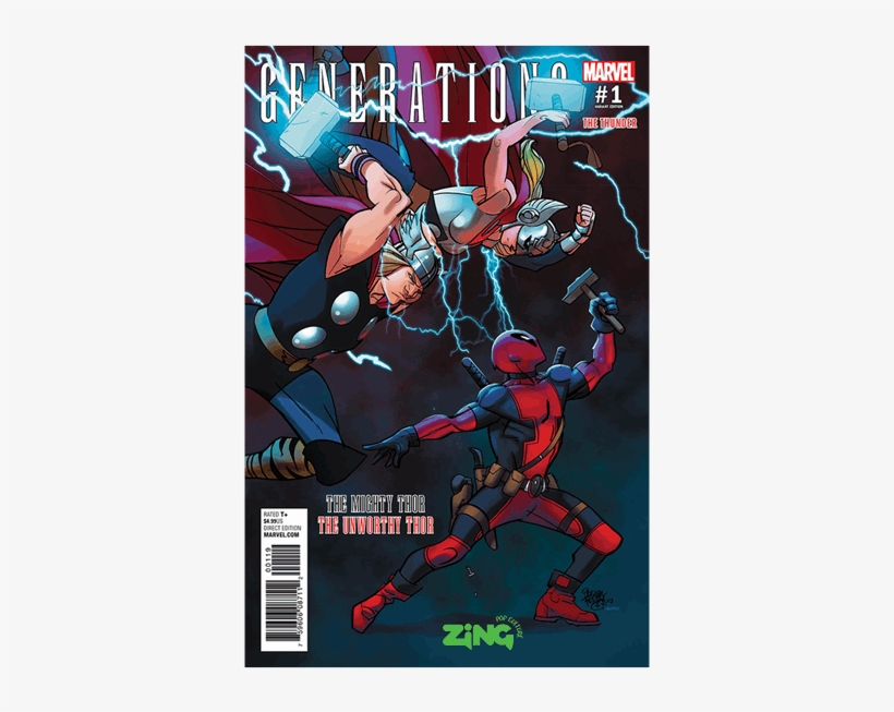 Thor & Mighty Thor - Spider-man, transparent png download