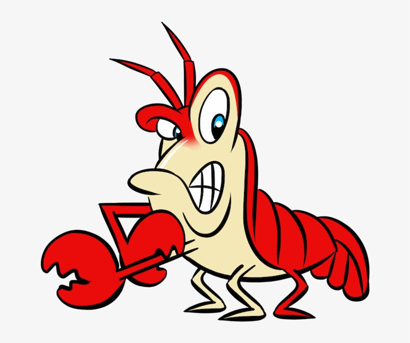 Press - Angry Lobster Clip Art, transparent png download