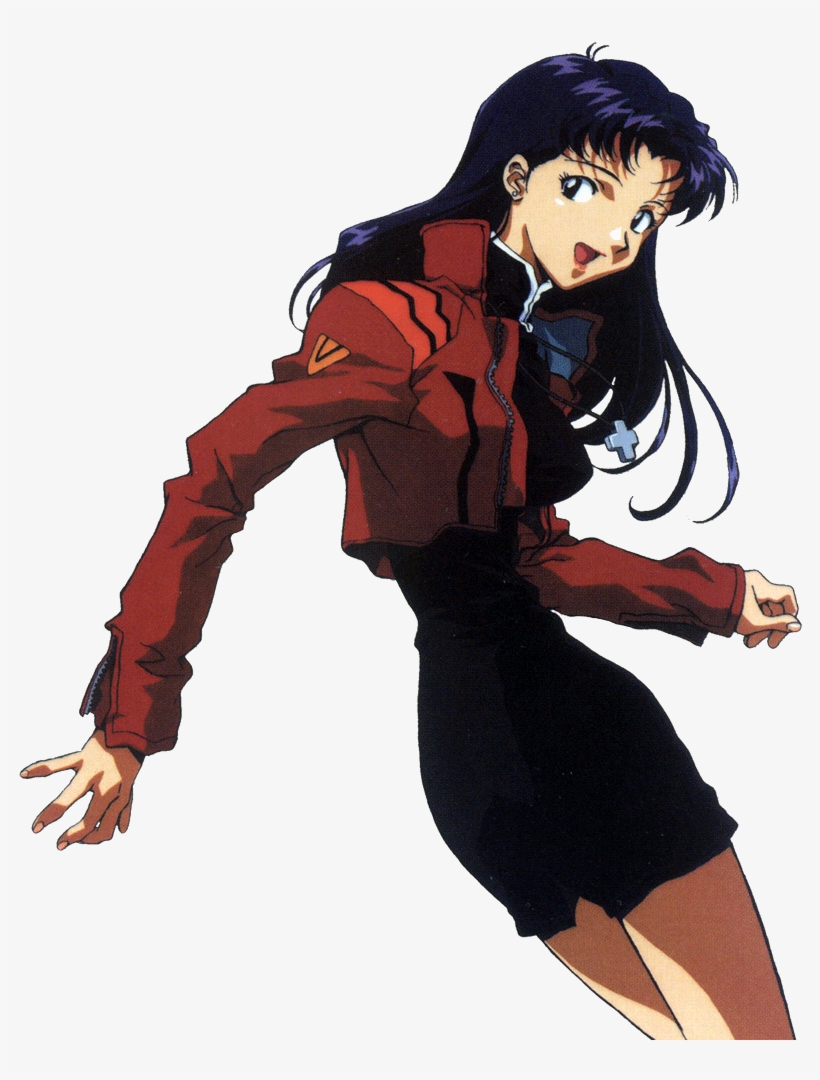 Neon Genesis Evangelion - Misato Katsuragi Png, transparent png download