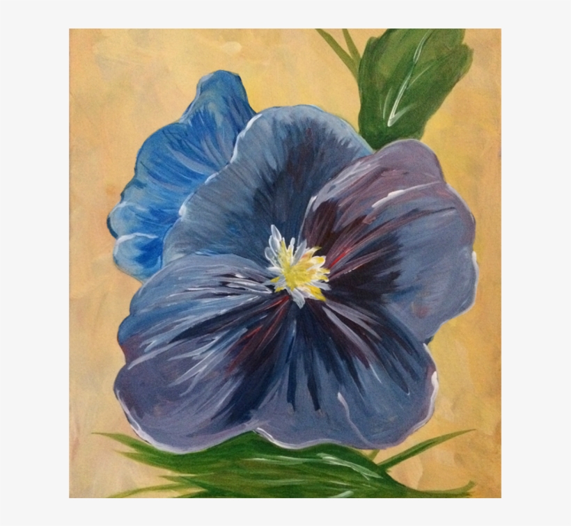 “blue Pansy” - Chinese Hibiscus, transparent png download