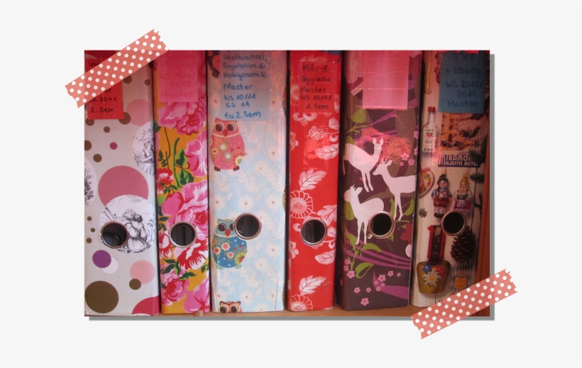 Ordner Bekleben Mit Geschenkpapier Mit Anleitung Diy - Paper, transparent png download