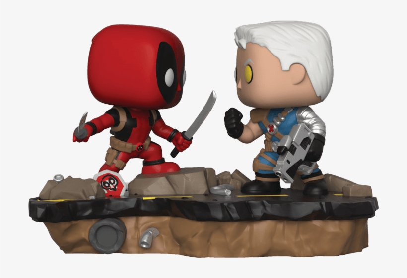 Deadpool Vs Cable Comic Moments Pop Vinyl - Funko Pop Movie Moments, transparent png download