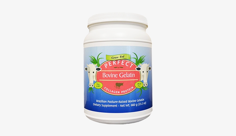 Perfect Bovine Gelatin - Perfect Supplements Perfect Bovine Gelatin - Collagen, transparent png download