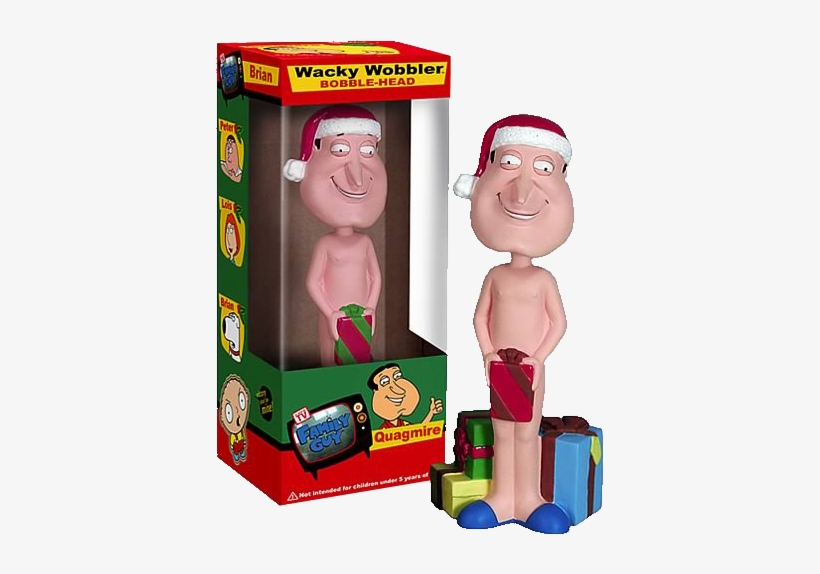 Quagmire Christmas Wacky Wobbler Bobble Head - Family Guy - Quagmire Christmas Wacky Wobbler Bobble, transparent png download