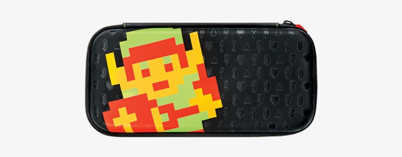 Switch Slim Travel Case - Card Sleeves: The Legend Of Zelda: 8-bit Link, transparent png download