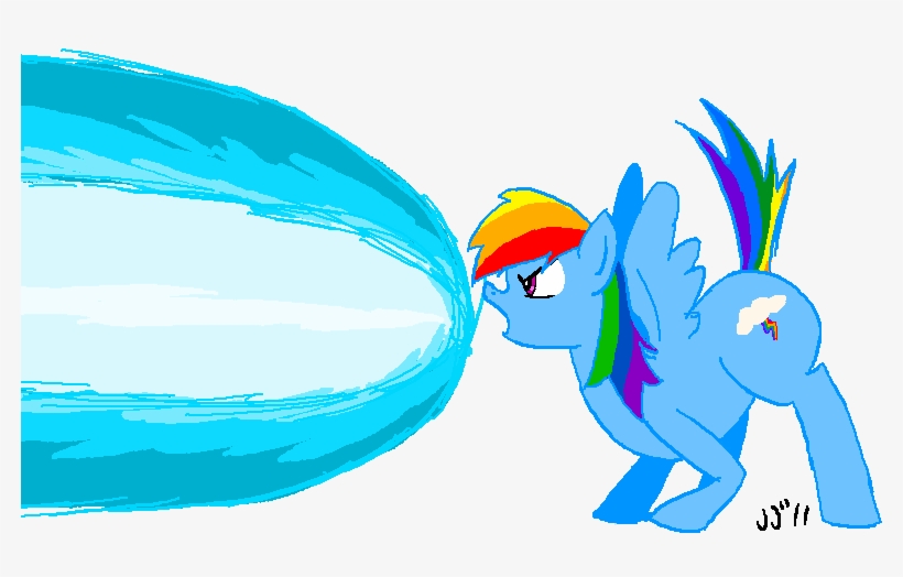 Herpydooves, Hyper Beam, Rainbow Dash, Safe, Shoop - Hyper Beam Transparent, transparent png download