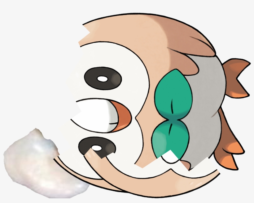 Caburowlet - Pokémon Luna - Nintendo 3ds, transparent png download