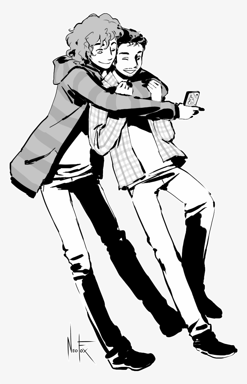 Commission For Roboy2k Of Him And His Boyfriend - Boyfriend, transparent png download