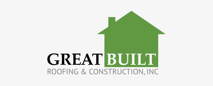 Great Built Roofing & Construction Logo - Great Built Roofing, transparent png download
