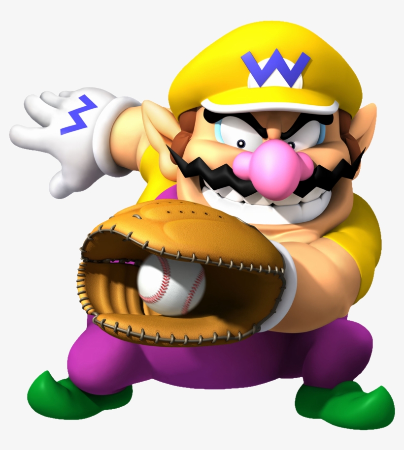 Wario Mario Super Sluggers, transparent png download