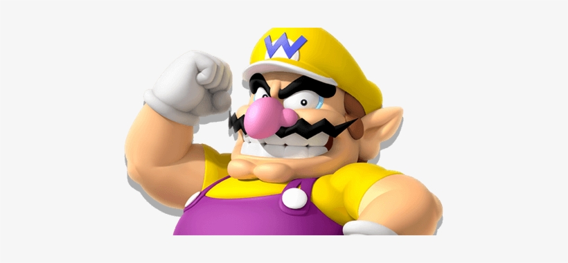 Wario Wario - Amiibo Super Mario Wario Figures, transparent png download