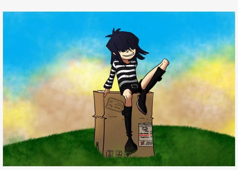 Browse Art - Deviantart - Noodle In A Box Gorillaz, transparent png download