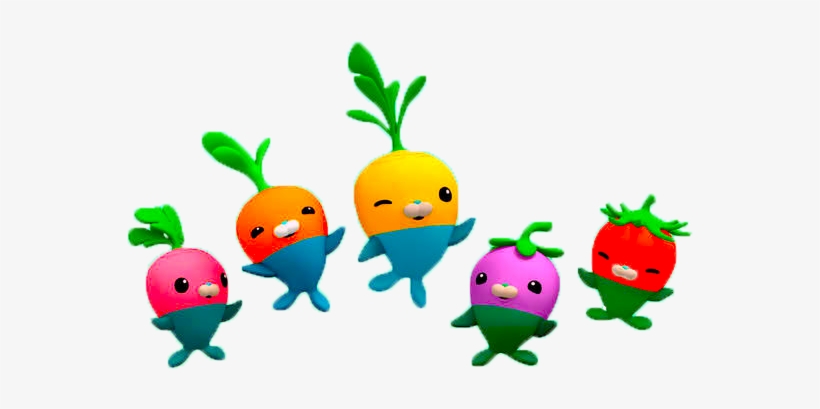 Vegimals - 海底 小 縱隊 小 蘿蔔, transparent png download