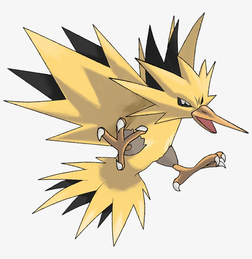 1 Yorum - Zapdos, transparent png download