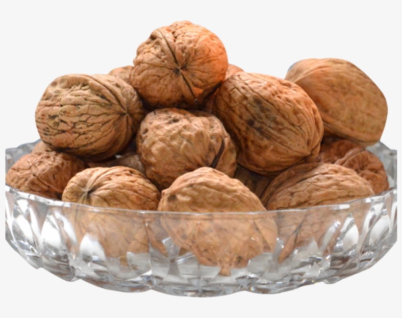 Walnut On Bowl Png Image - Transparent Bowl Of Nuts, transparent png download
