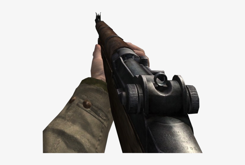 M1 Garand Cod2 - M1 Call Of Duty, transparent png download