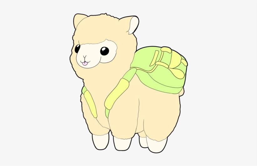 Alpaca My Bags By Samanthasawyer On Deviantart Clip - Drawing, transparent png download