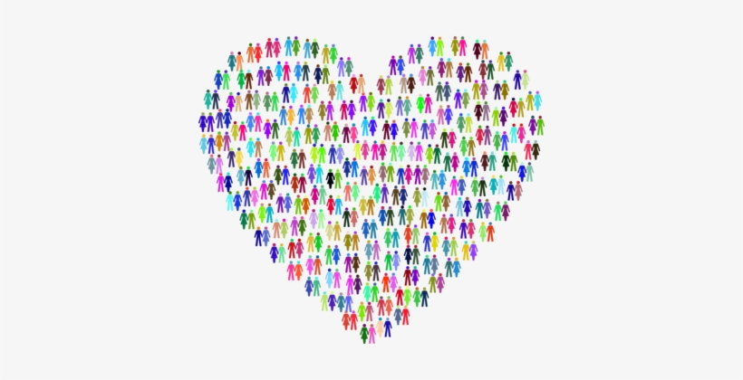 Computer Icons Bitfenix Phenom M Black Computer Cases - Cooperation Heart, transparent png download