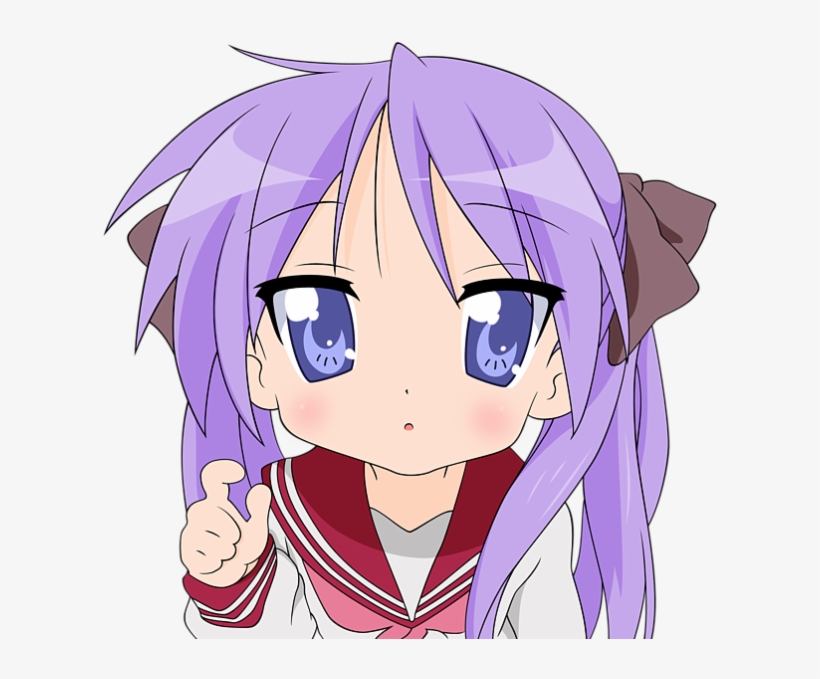- Kawaii - Lucky Star Kagami Hiiragi, transparent png download
