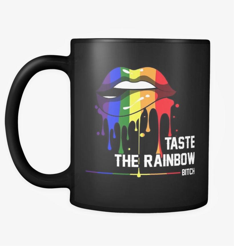 Rainbow Kiss, Lgbt American Flag Lips Cute Mug Gift - Survived Another Meeting That Should Ve Been, transparent png download