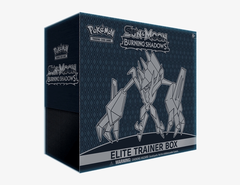 Pokemon Burning Shadows Elite Trainer Box, transparent png download