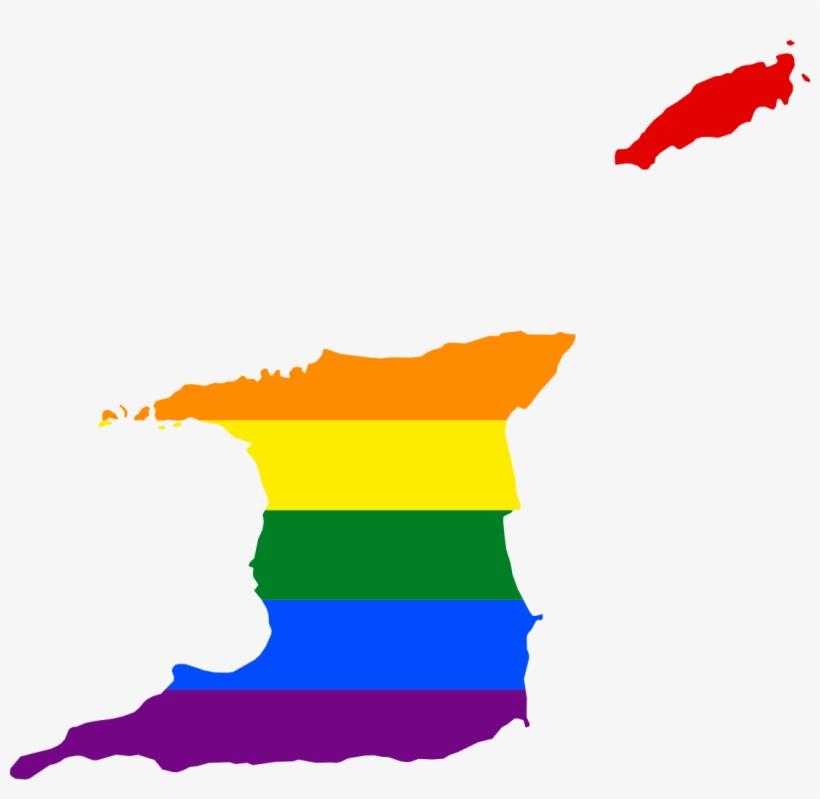 Trinidad Flag Map, transparent png download