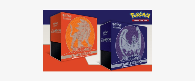 Sun & Moon Elite Trainer Box **available - Pokemon Sun & Moon Elite Trainer Box, transparent png download