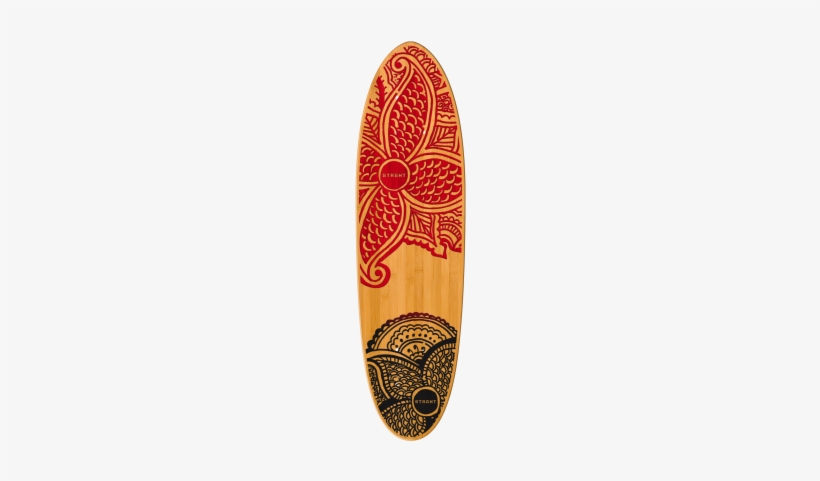 Classic Cruiser Skateboard In Bamboo - Skateboard, transparent png download