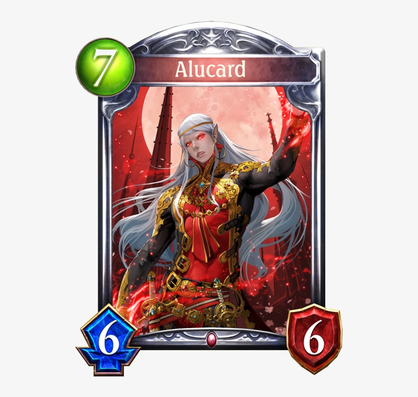 Unevolved Alucard Evolved Alucard - Dark Angel Olivia Card, transparent png download