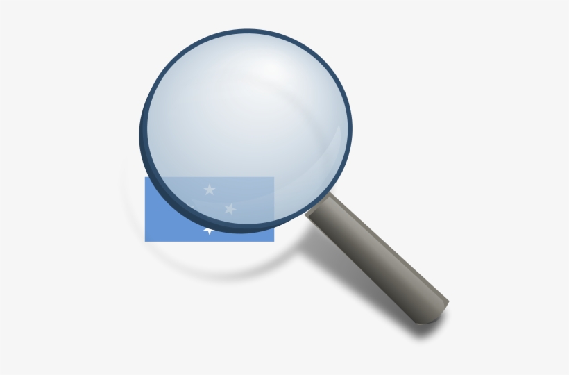 Magnifier Micronesia - Magnifying Glass Clipart, transparent png download