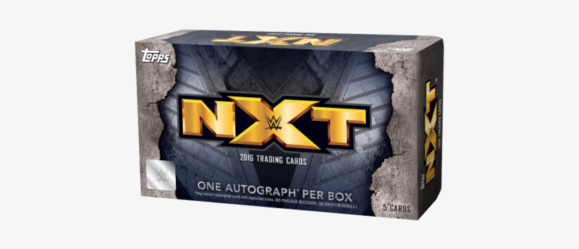 From Time To Time, Buzz Will Break A Box Of Something - 2017 Topps Wwe Nxt Wrestling Hobby Box, transparent png download