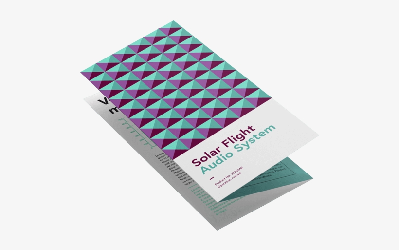 Bring Your Message To Life With A Folded Leaflet - Folded Leaflet, transparent png download