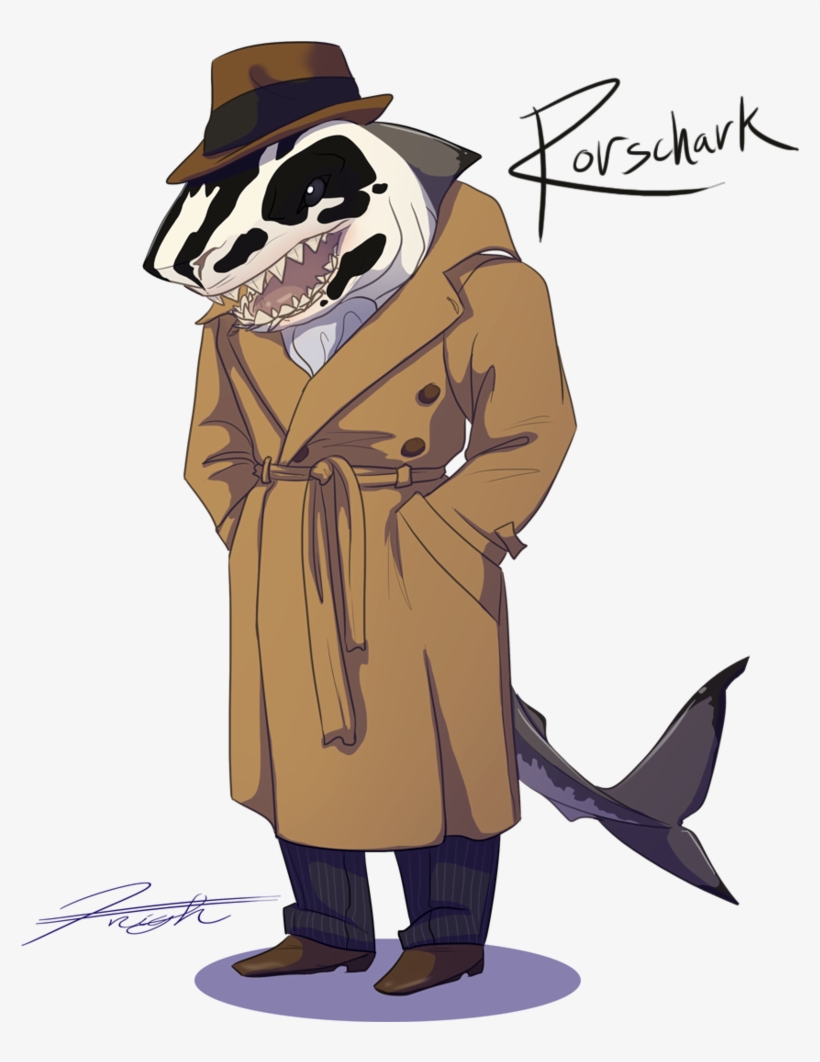 Rorschark By Djcoulz On Deviantart Vector Download - Cazador De Leones Animado, transparent png download