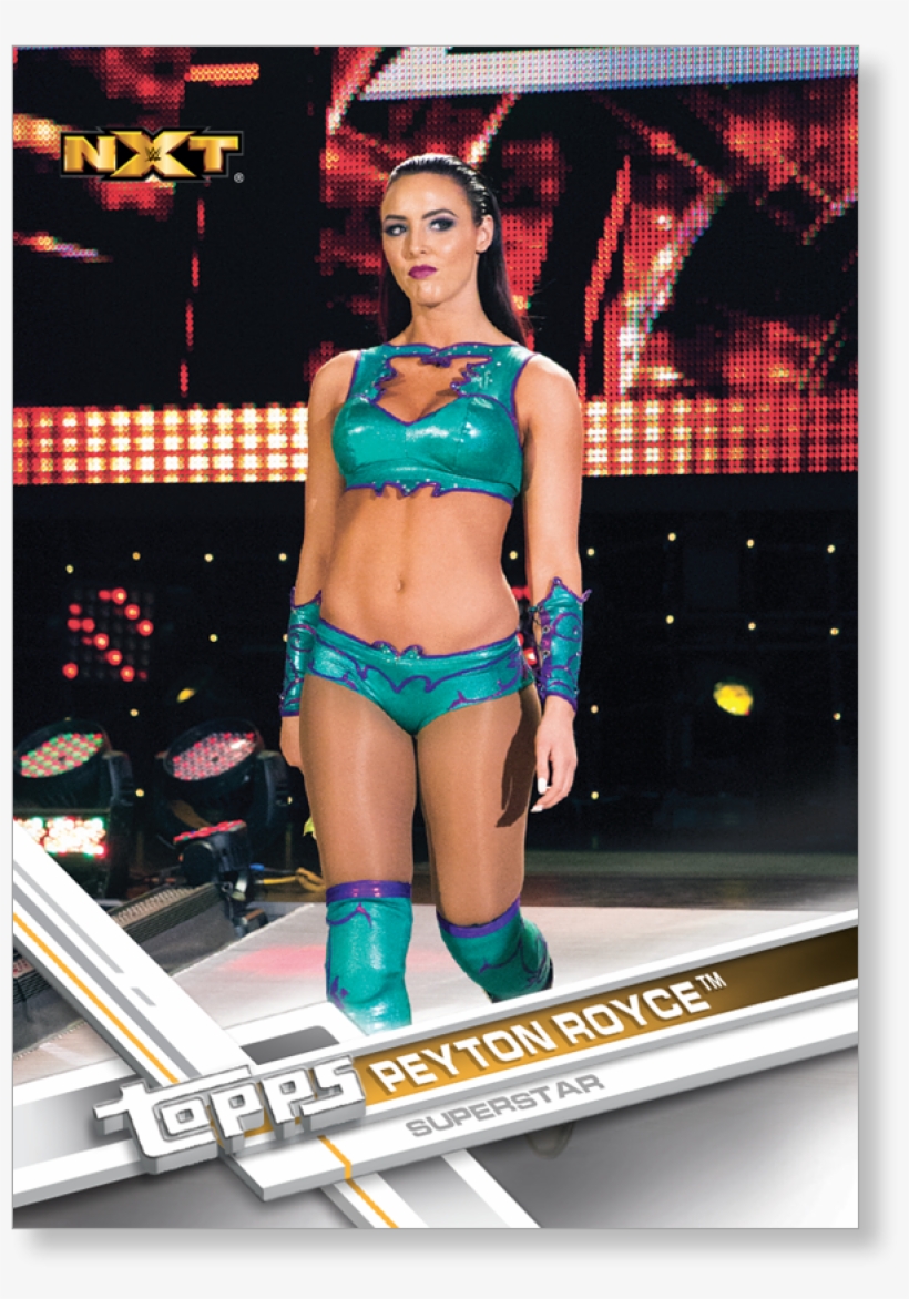 Peyton Royce Wwe Topps 2017, transparent png download
