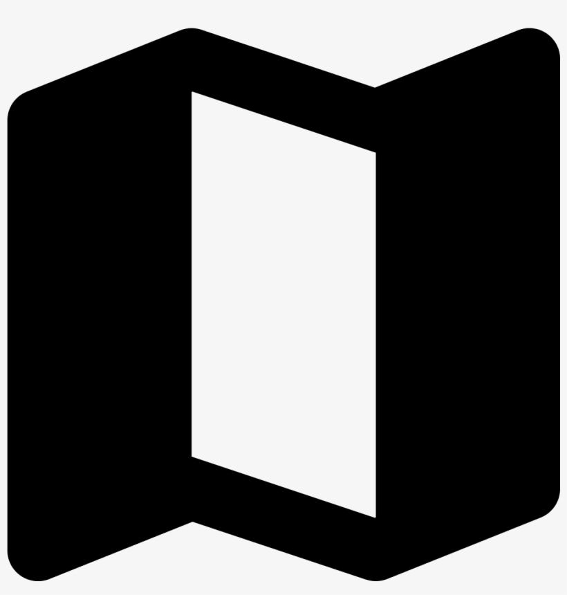 This Is A Picture Of A Folded Paper That Is Taller - Graphics, transparent png download