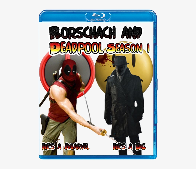 Rorschach And Deadpool - Rorschach, transparent png download