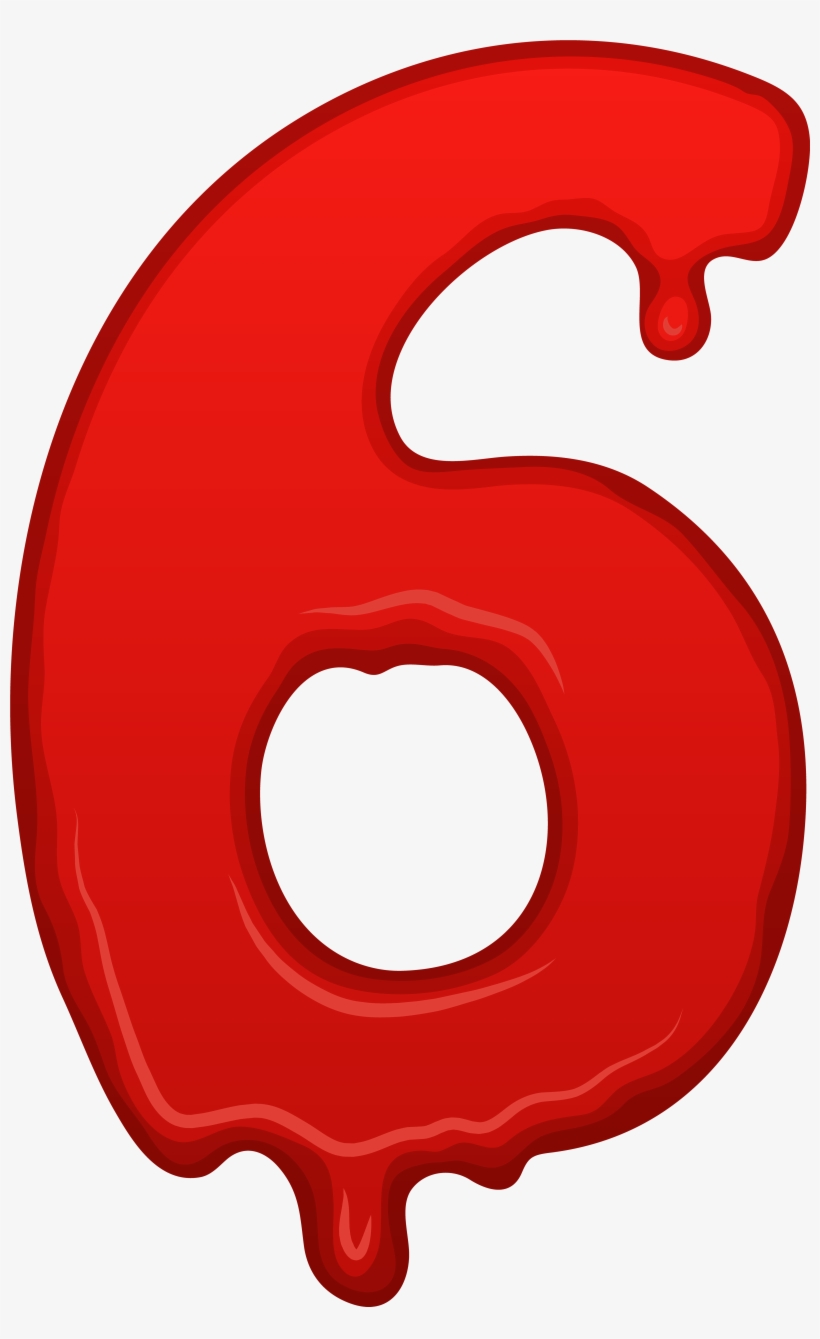 Number Six Png, transparent png download