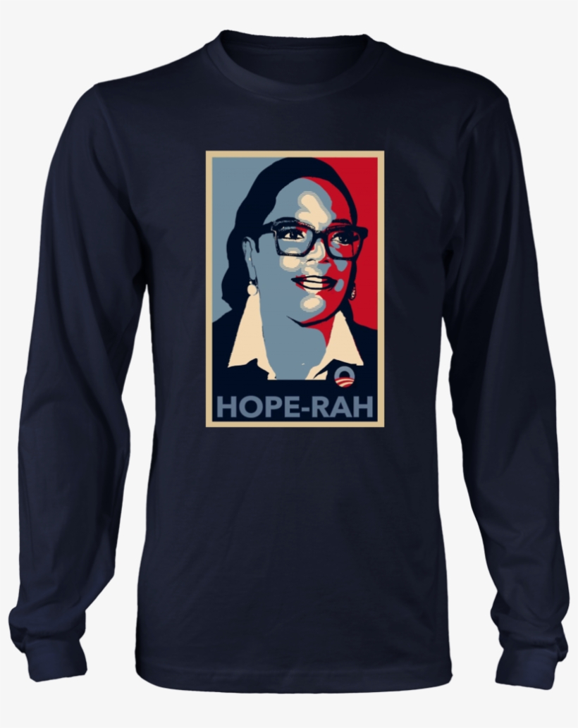 Oprah Winfrey Hope Rah T-shirt - American Football Funny Shirt, transparent png download