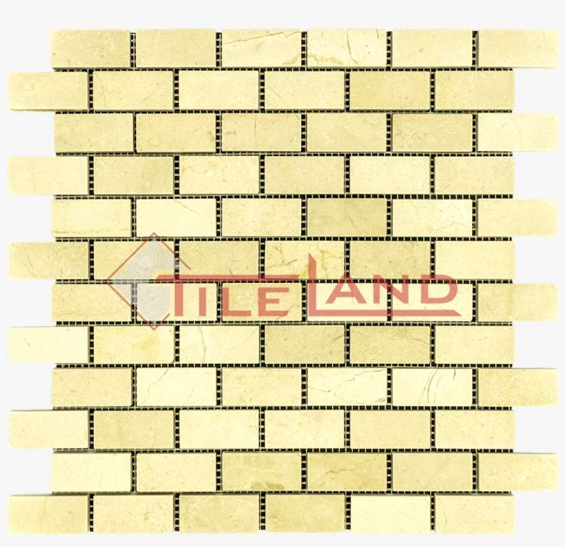 Crema Marfil 1×2 Brick - Marble, transparent png download