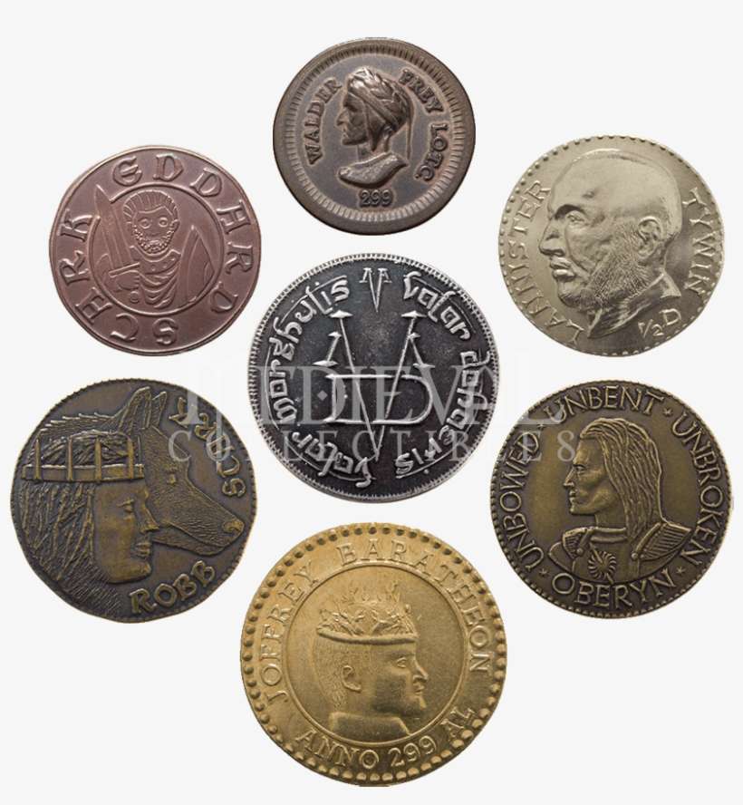 Dead Man Set - George Rr Martin Coins, transparent png download