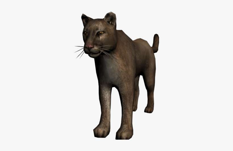 Demi The Cougar - Mountain Lion Red Dead Redemption, transparent png download