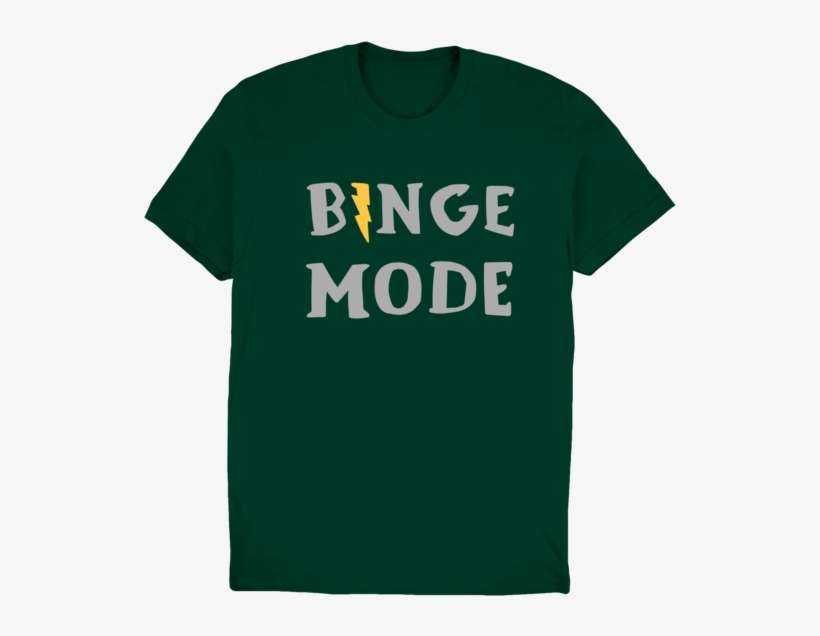 Slytherin House Tee - Binge Mode Harry Potter Tee, transparent png download