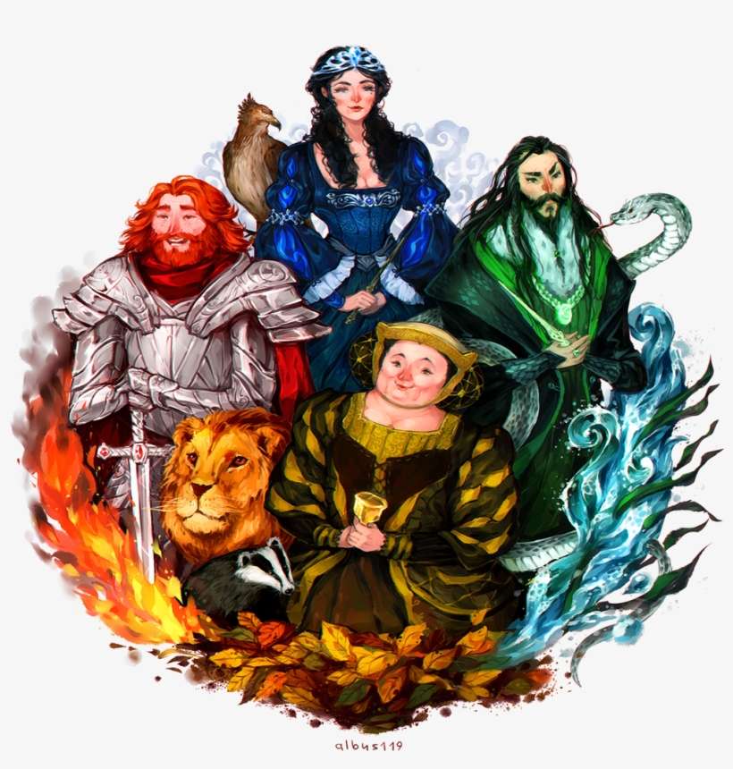 Hogwarts Four - Godric Gryffindor Fan Art, transparent png download