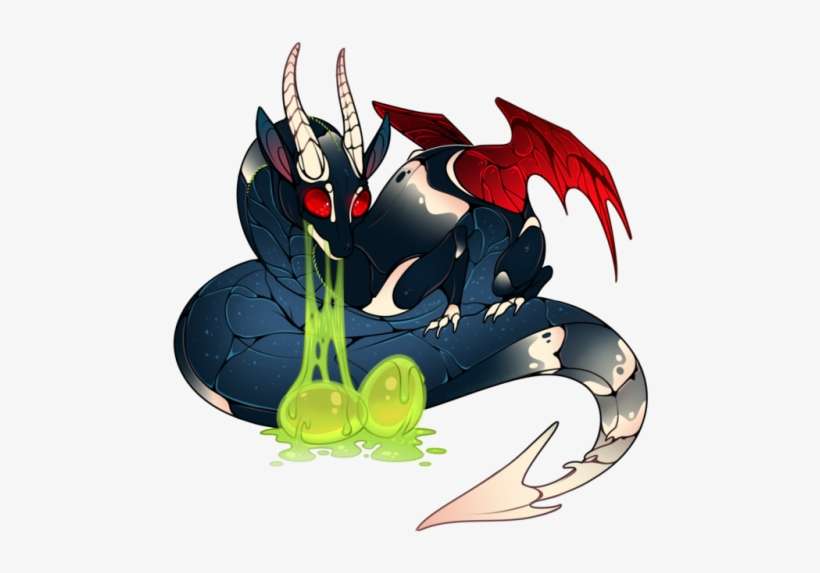 I Hatched A Faceted Eyes Dragon The Other Day And Scattered - Illustration, transparent png download