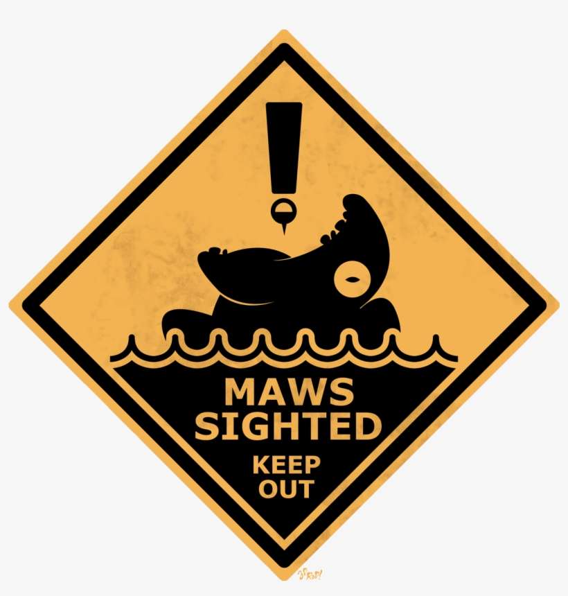 “if You See A Fishing Bobber Coming Your Way, Please - Traffic Sign, transparent png download