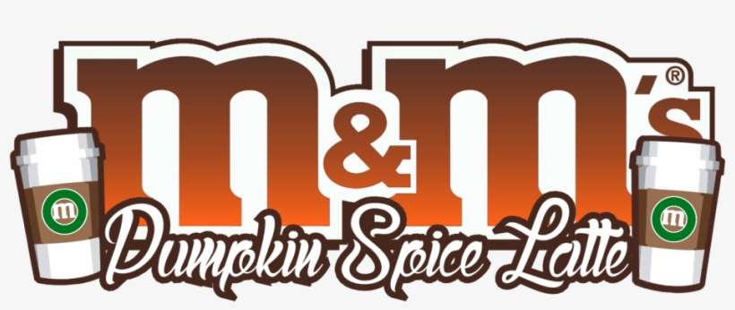 Pumpkin Spice Latte M&m's Picture Transparent Stock - M & M Logo, transparent png download