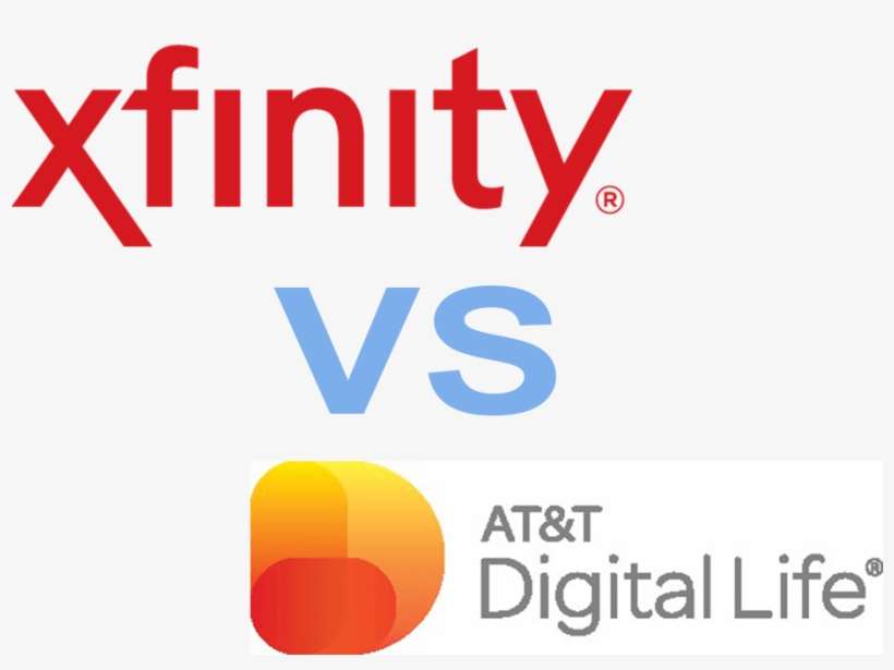 On The Surface, Xfinity And Digital Life Are Similar - Comcast Xfinity, transparent png download