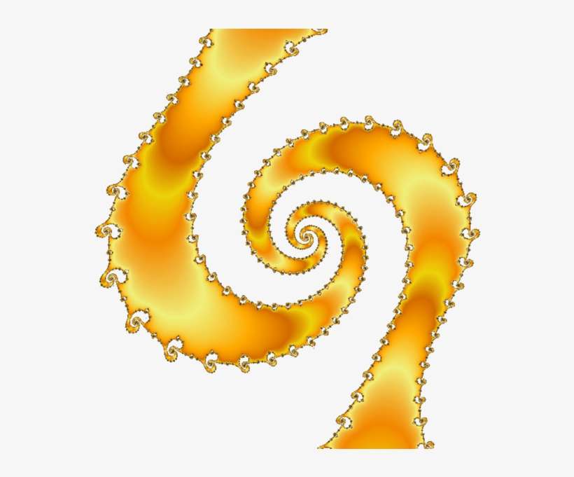 Gold Swirls - Gold, transparent png download