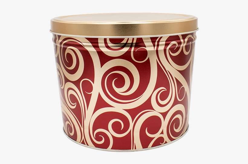 15t Golden Swirls - Golden Swirls 14lb Hershey's Holiday Mix Tin, transparent png download