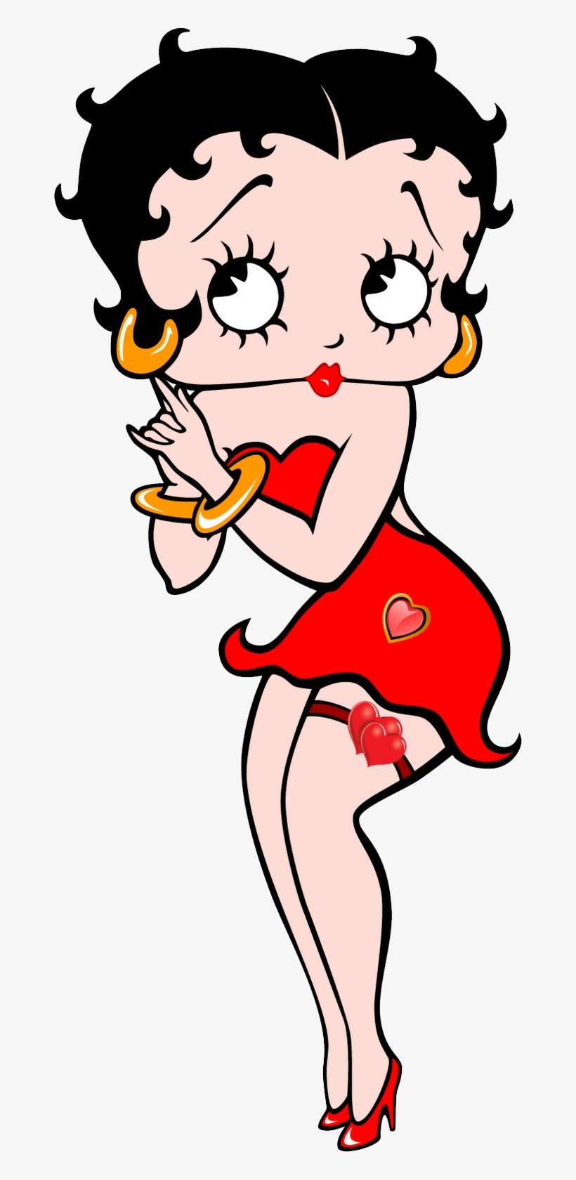 Betty Boop Side - Betty Boop En Png, transparent png download